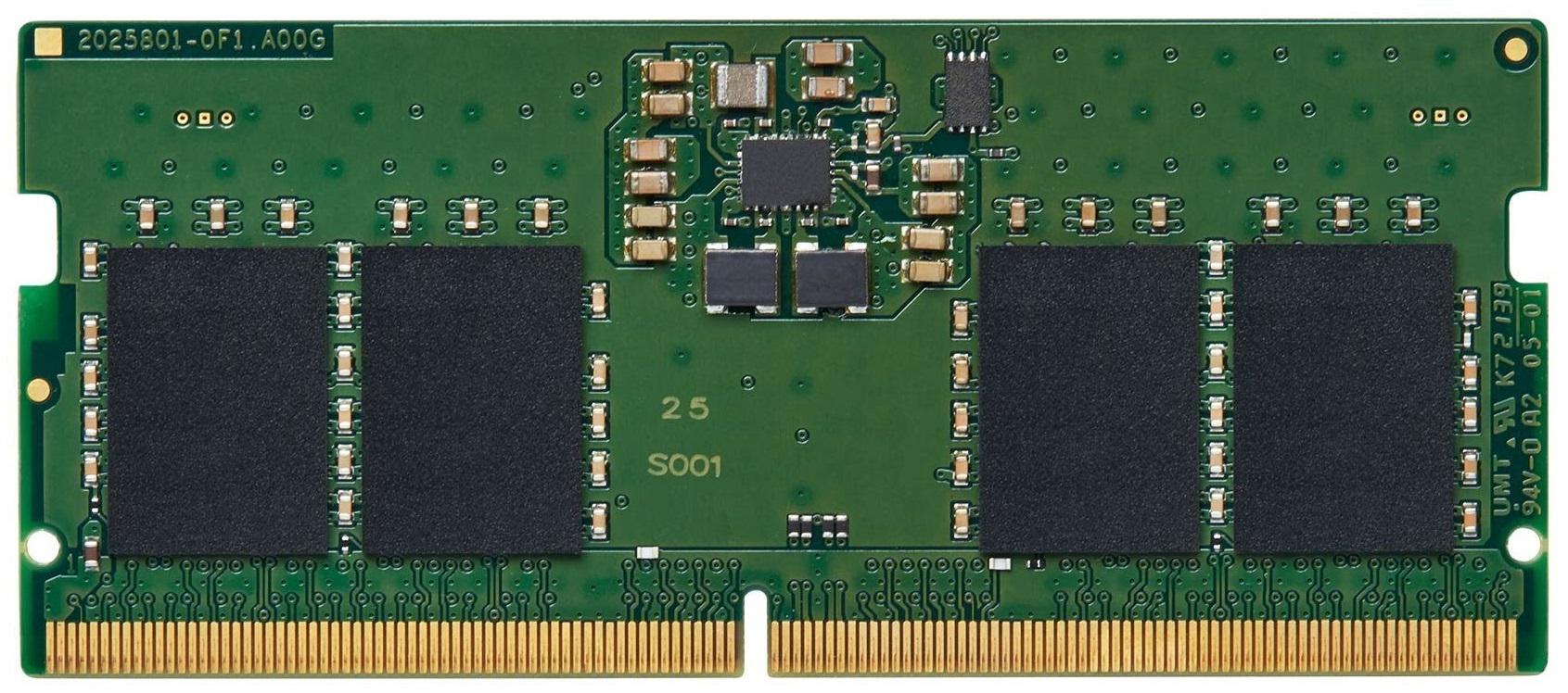 Оперативна пам'ять Kingston DDR5 8Gb 4800 для ноутбука (KVR48S40BS6-8)