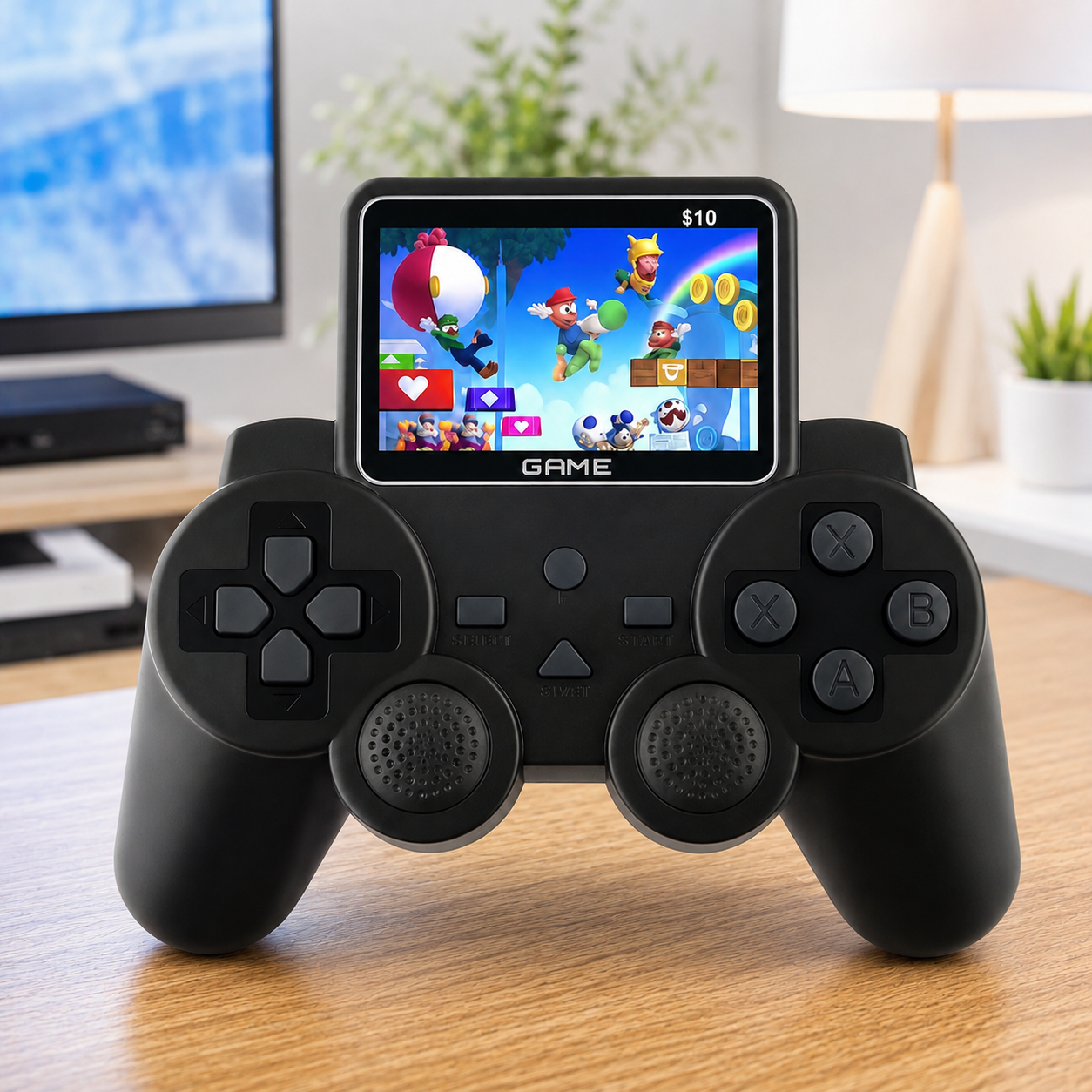 Игровая ретро приставка Gamepad S10 с экраном 2,4"/джойстиком/520 игр Игровая ретро приставка Gamepad S10 с экраном 2,4"/джойстиком/520 игр