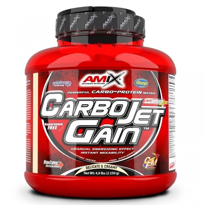 Гейнер Amix Nutrition CarboJet Gain 2250 g /45 servings/ Banana - фото 1