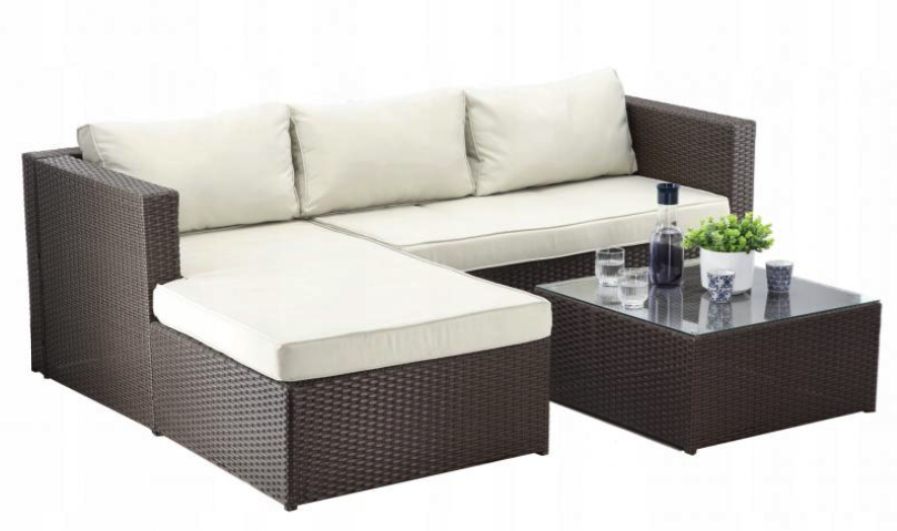 Комплект садовой мебели Chomik GARDEN LINE ATRANI Коричневый/Кремовый