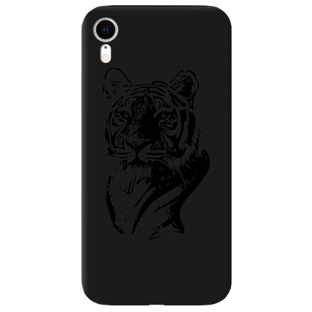 Силиконовый чехол Zorrov для Apple iPhone XR - Tiger (11170040086051900)