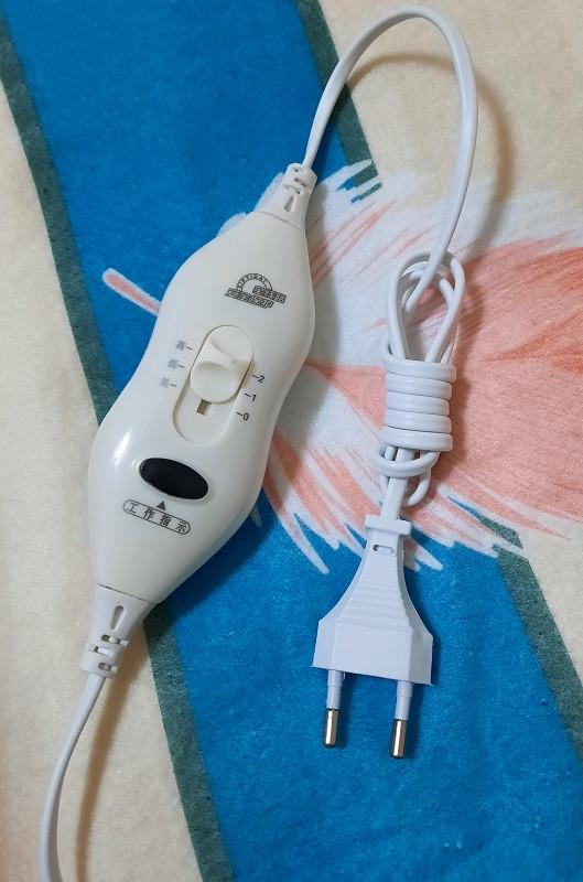 Электропростынь Electric blanket 5714 150х160 см 86 Вт Разноцветно-полосатая с перышком (ae43d024) - фото 2