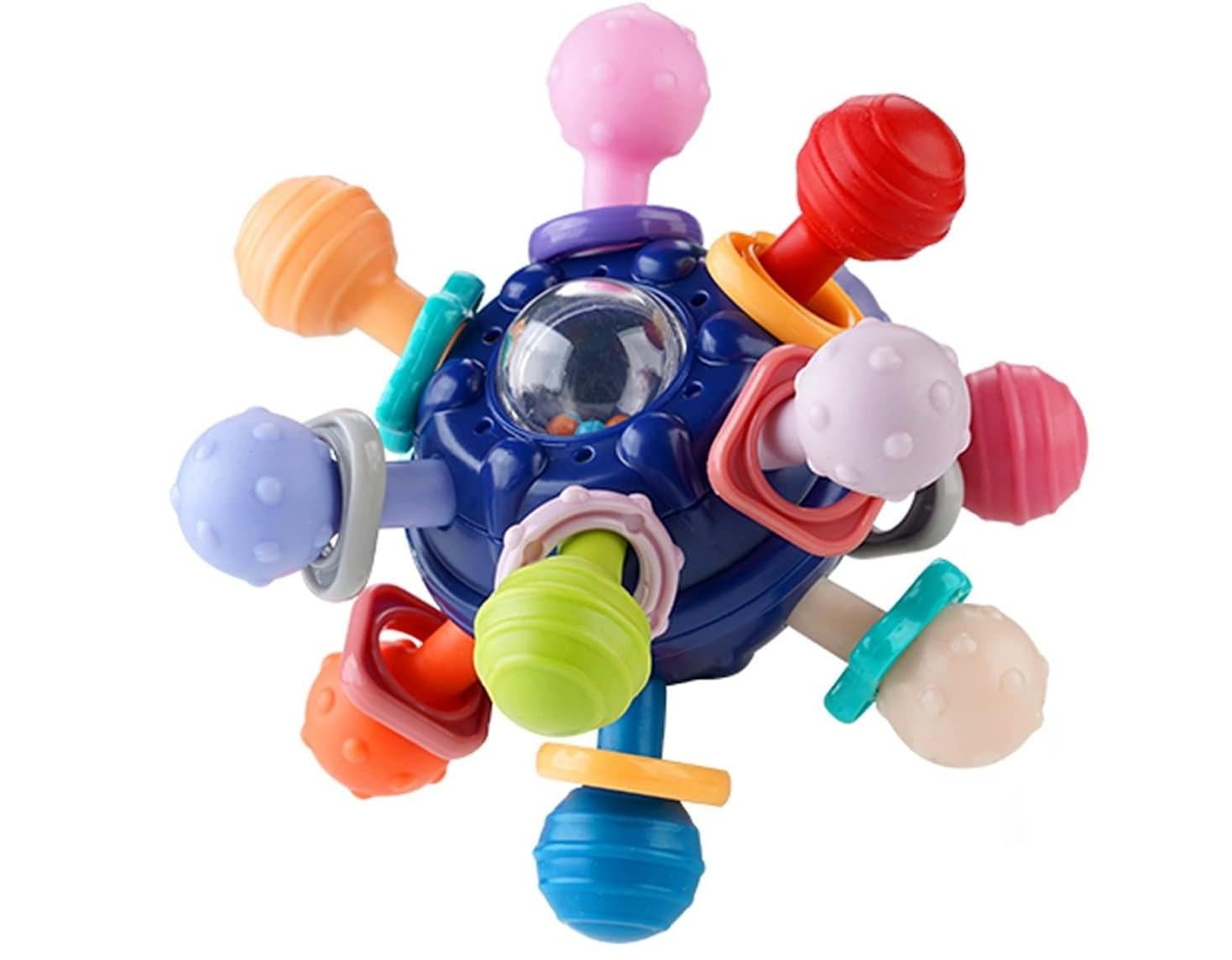 Игрушка силиконовая Ball для прорезывания зубов Blue (13731811)