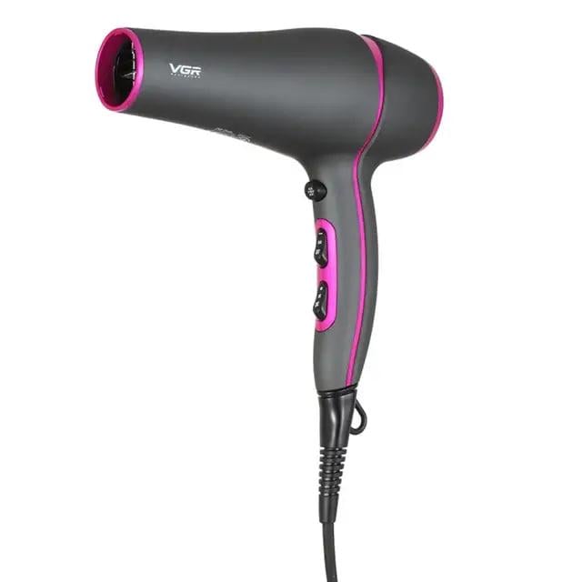 Фен для волосся професійний VGR V-402 з іонізацією дифузором та концентратором (1637985611)