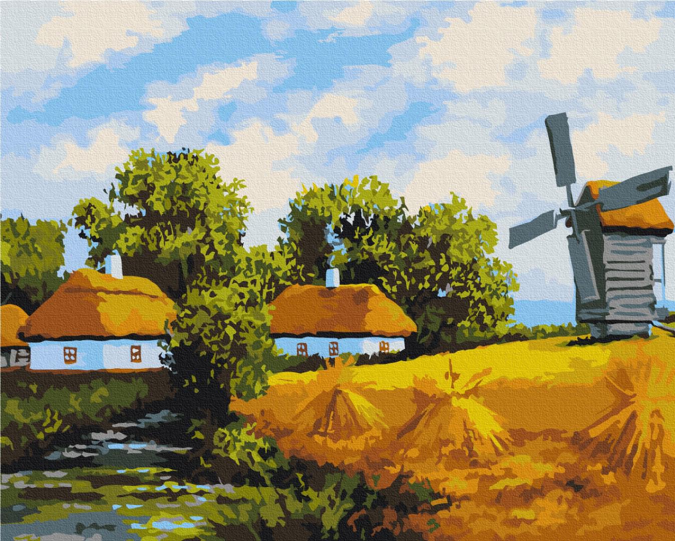 Картина по номерам Brushme Премиум Ржаной день 40x50 см (PBS53151)