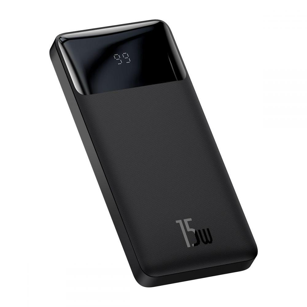 Повербанк Baseus Bipow Digital 10000 mAh 15W Black (PPDML-I01) - фото 1