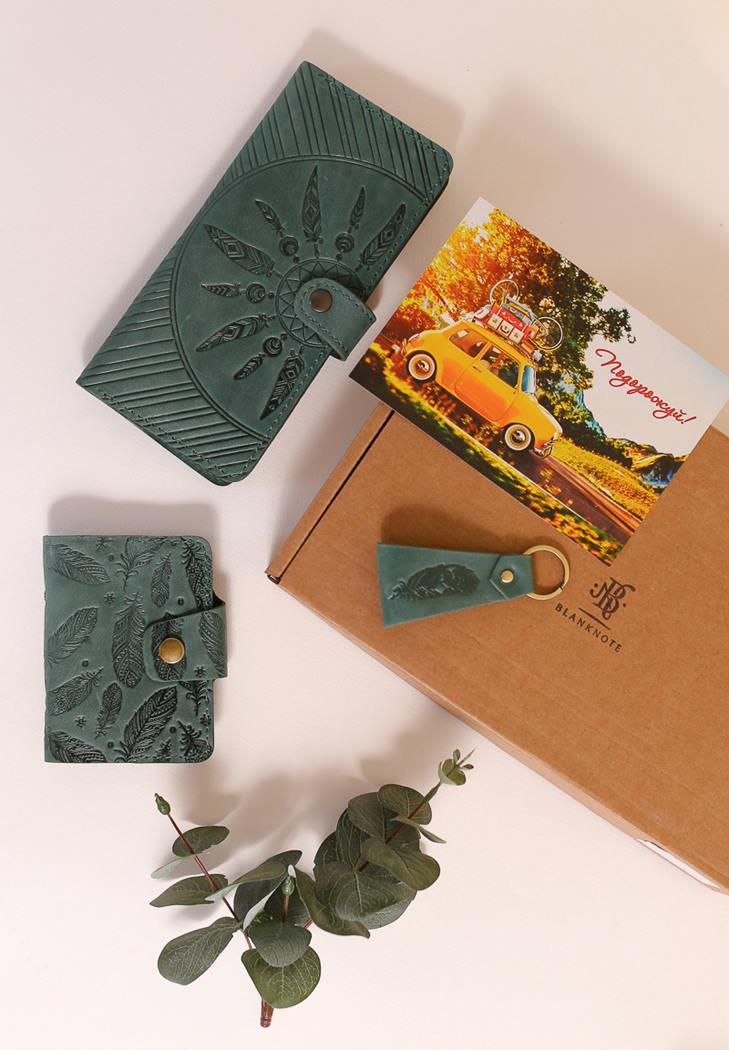 Набор женских кожаных аксессуаров Канкун (A-027310)