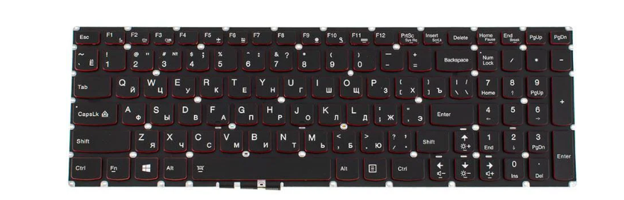 Клавиатура для ноутбука IdeaPad Y50-70 Touch (182670) Клавиатура для ноутбука IdeaPad Y50-70 Touch (182670)