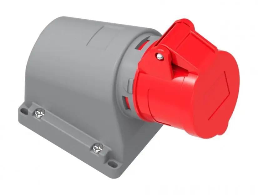 Розетка настенная Bemis 380V 4х16A полиамид IP44 BC1-1504-2535 2Р+ РЕ (00000023249)