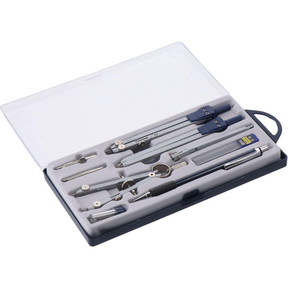 Набір інструментів для креслення Worison Готувальня на 9 пр. (7957-9) - фото 2 Набір інструментів для креслення Worison Готувальня на 9 пр. (7957-9) - фото 2