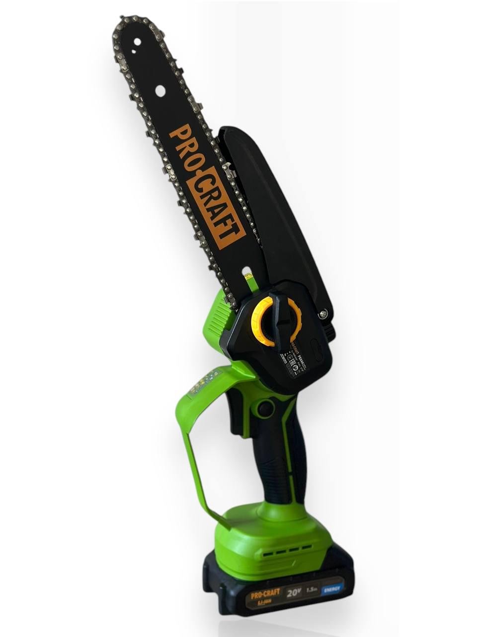 Пила мини Procraft PKA44 шина 6 и 8" для обрезки деревьев и распила дров в коробке с аккумулятором (PKA44-кор) - фото 3 Пила мини Procraft PKA44 шина 6 и 8" для обрезки деревьев и распила дров в коробке с аккумулятором (PKA44-кор) - фото 3