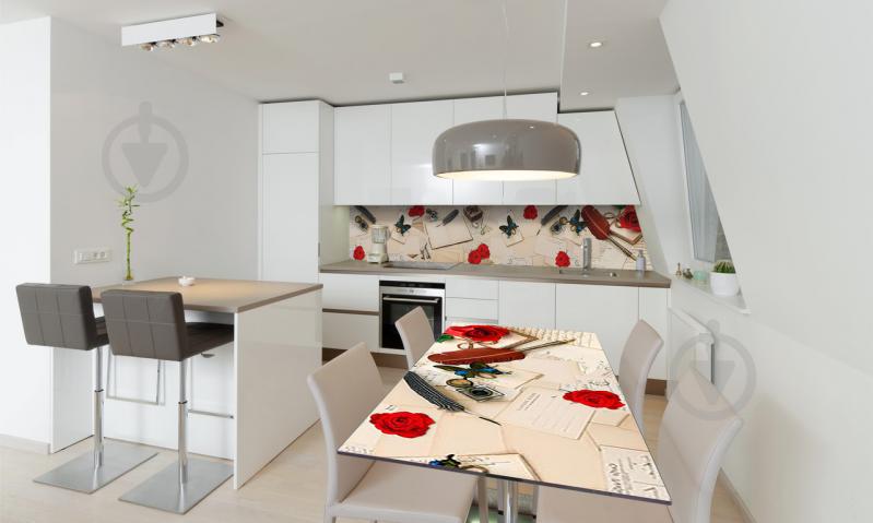 Наклейка виниловая на стол Zatarga «Романтическое Письмо» 650х1200 мм Z180410/1st Наклейка виниловая на стол Zatarga «Романтическое Письмо» 650х1200 мм Z180410/1st