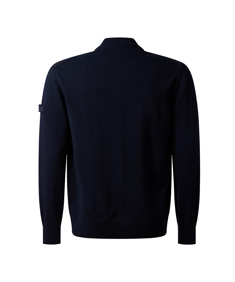 Кофта чоловіча на блискавці M Темно-синій (C5 51529.5114.6325) - фото 3 Кофта чоловіча на блискавці M Темно-синій (C5 51529.5114.6325) - фото 3