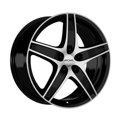 Диски на авто Ronal R48 R16 W7.5 PCD5x114,3 ET40 DIA82.1 jet Black front diamond cut