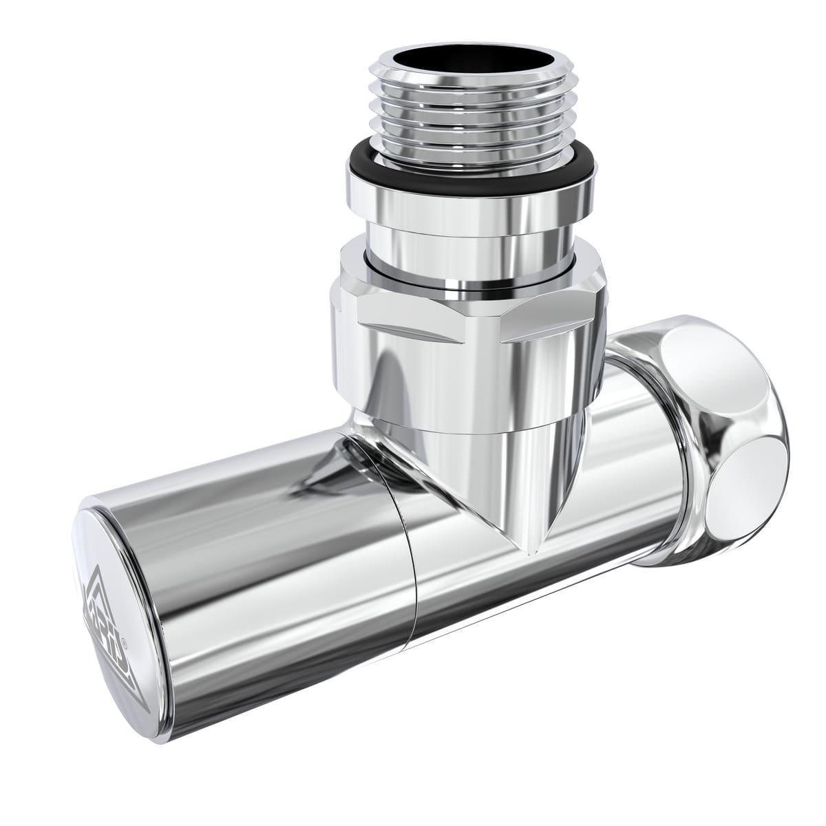 Кран угловой Laris LX-4701 вентиль для полотенцесушителей 2 шт. Серебряный (132-127-71401061) - фото 2 Кран угловой Laris LX-4701 вентиль для полотенцесушителей 2 шт. Серебряный (132-127-71401061) - фото 2