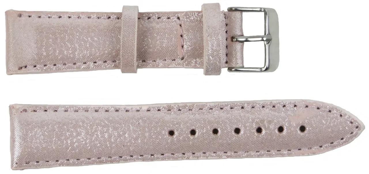 Ремінь для годинника Mykhail Ikhtyar 20 мм Бежевий (S20-150S beige)