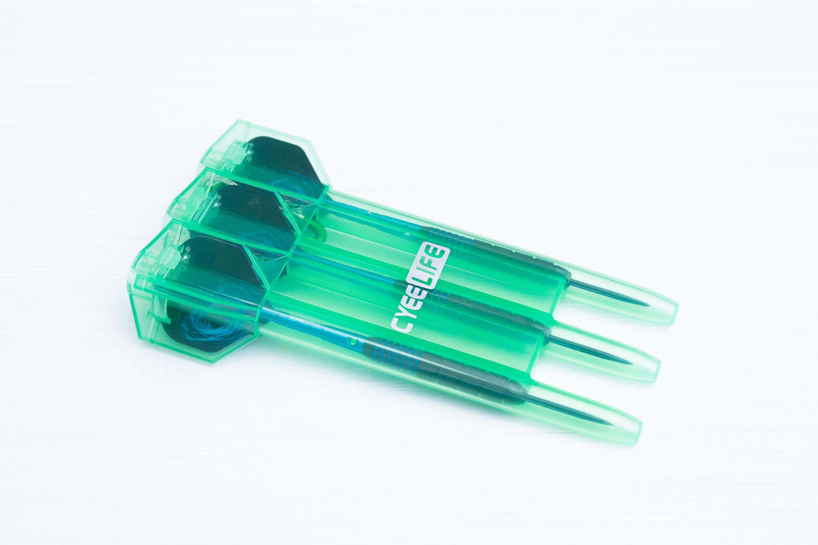 Дротики для дартс Cyee Life 25 г 3 шт. с боксом Синий - фото 4 Дротики для дартс Cyee Life 25 г 3 шт. с боксом Синий - фото 4