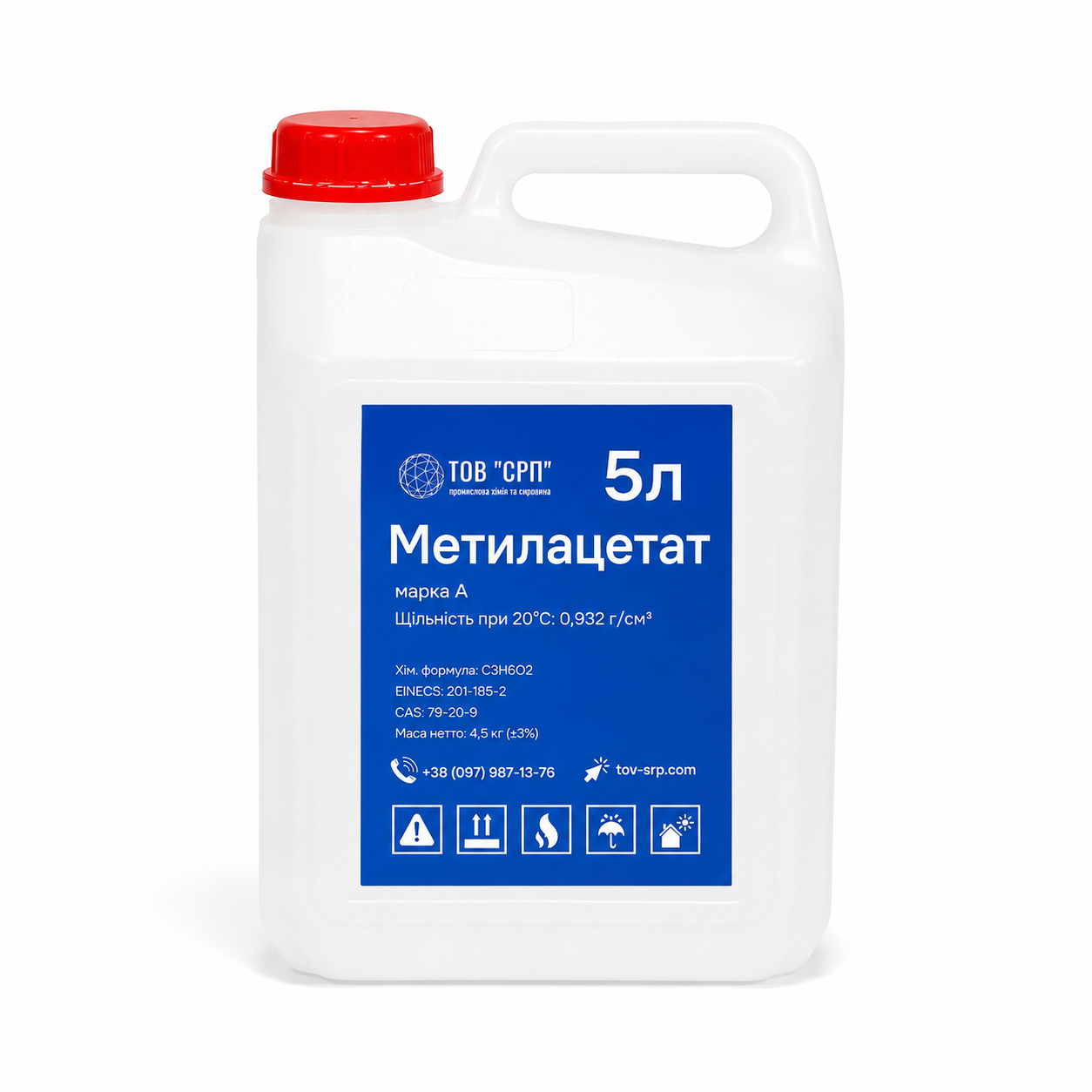 Метилацетат Марка А 5 л (2881036819)
