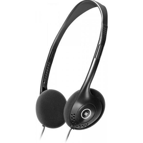 Наушники Defender накладные Aura 101 85дБ 3,5мм jack 1,8 м Black (63101) Наушники Defender накладные Aura 101 85дБ 3,5мм jack 1,8 м Black (63101)