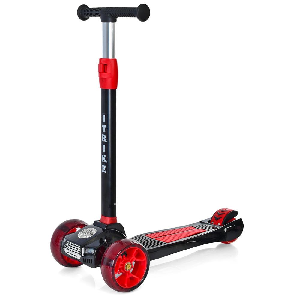 Самокат iTrike JR 3-060-39-B Черный/Красный