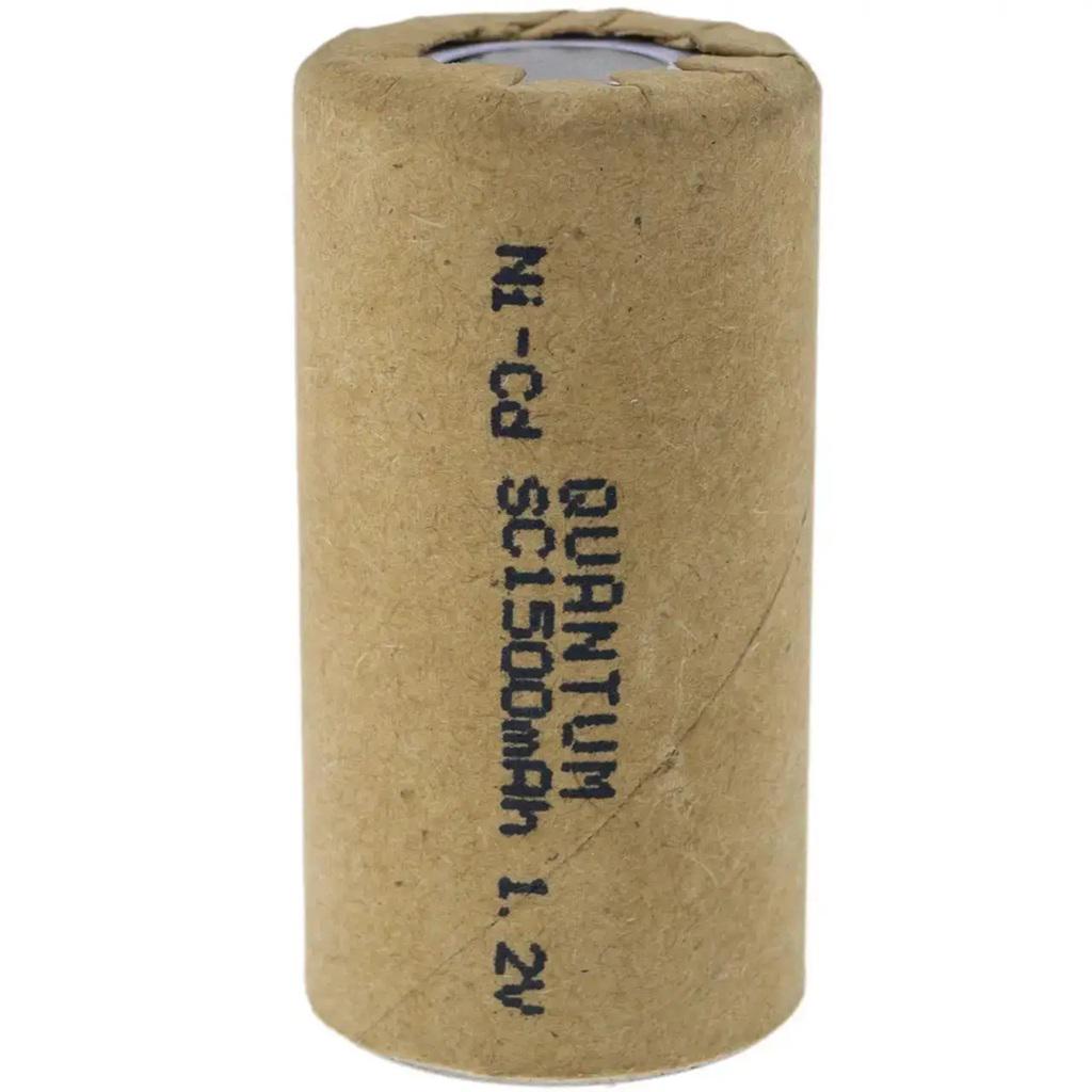 Аккумулятор технический Quantum Ni-Cd SC Sub-C 1,2V 1500 mAh 42,5х22 мм (NiCd-SC1500) - фото 2