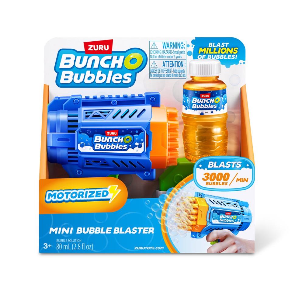 Бластер для мыльных пузырей ZURU с мыльными пузырями Bunch O Bubbles 11347 Mini Синий (IG-173-N-697) Бластер для мыльных пузырей ZURU с мыльными пузырями Bunch O Bubbles 11347 Mini Синий (IG-173-N-697)