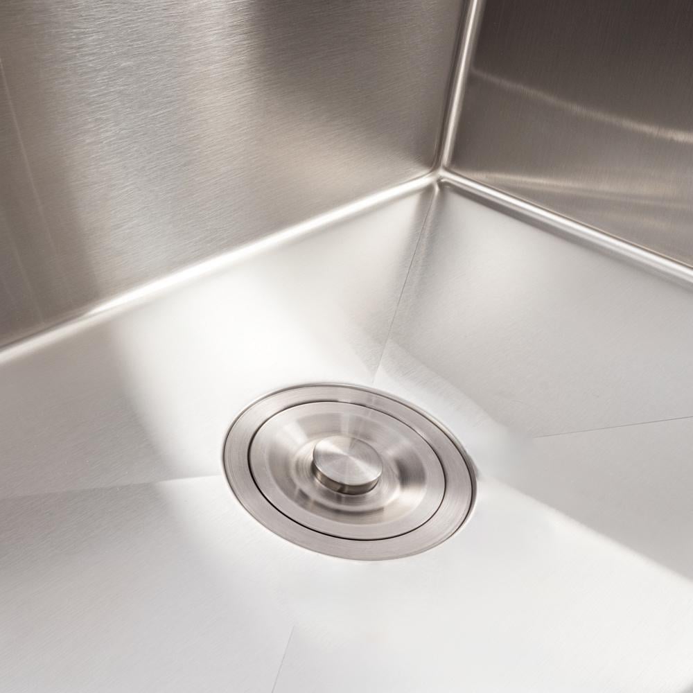 Мийка кухонна Valeso Handmade сифон круглий 3,0/0,8 65х45 см - фото 5