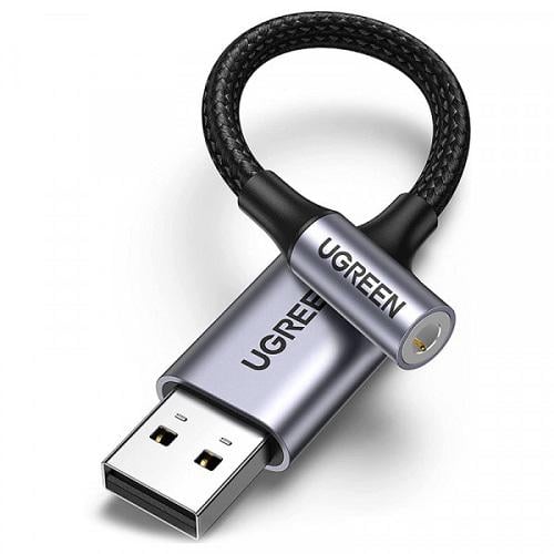 Звукова карта UGREEN CM477 USB Чорний (11664620) - фото 3