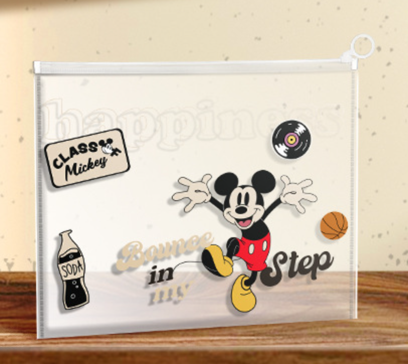 Папка с бегунком Bounce in my step Disney Микки Маус А4 Разноцветный (0520)