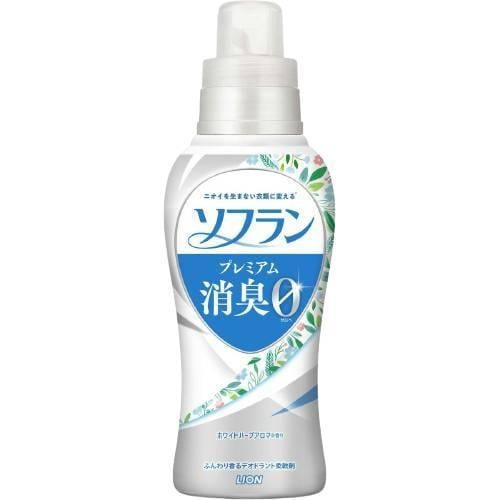 Кондиционер для белья Lion Soflan Premium Deodorizer Zero аромат трав 550 мл (320340)
