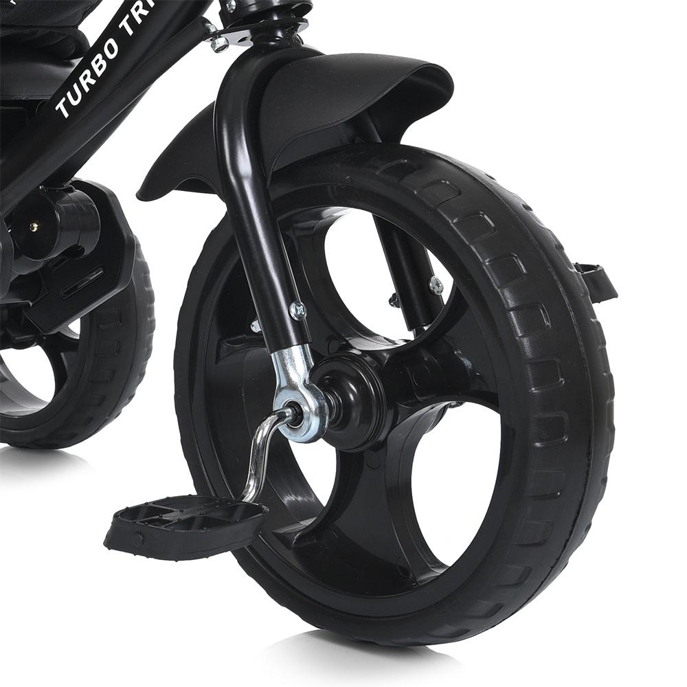 Дитячий велосипед триколісний Turbo Trike MT 1005 EVA Сірий (723267637) - фото 9
