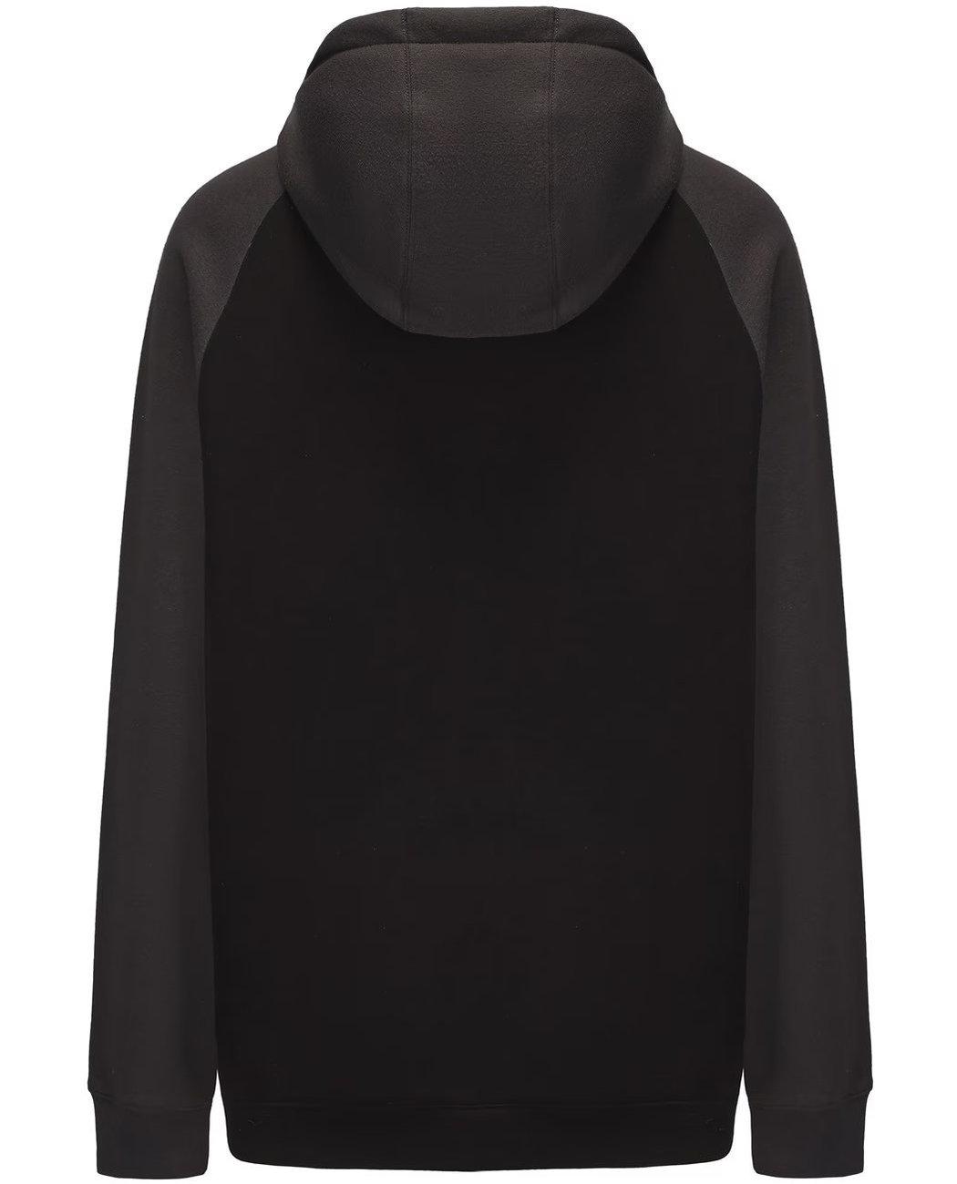 Толстовка утепленная Slazenger 53226103 оверсайз XL Черный (2532261034305) - фото 2