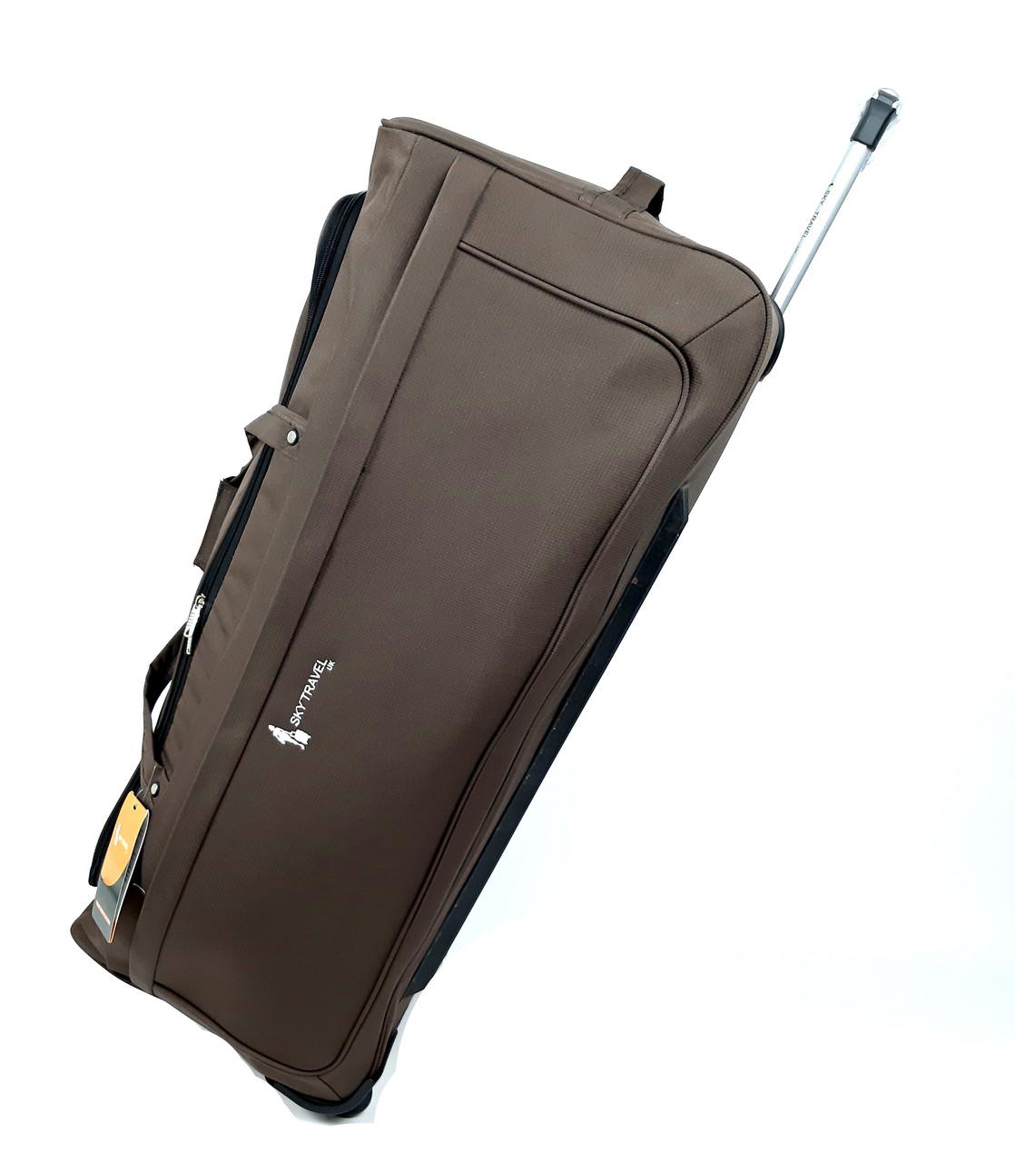 Сумка дорожня Sky Travel 62х31х28 см 60 л Коричневий (1053) - фото 5 Сумка дорожня Sky Travel 62х31х28 см 60 л Коричневий (1053) - фото 5