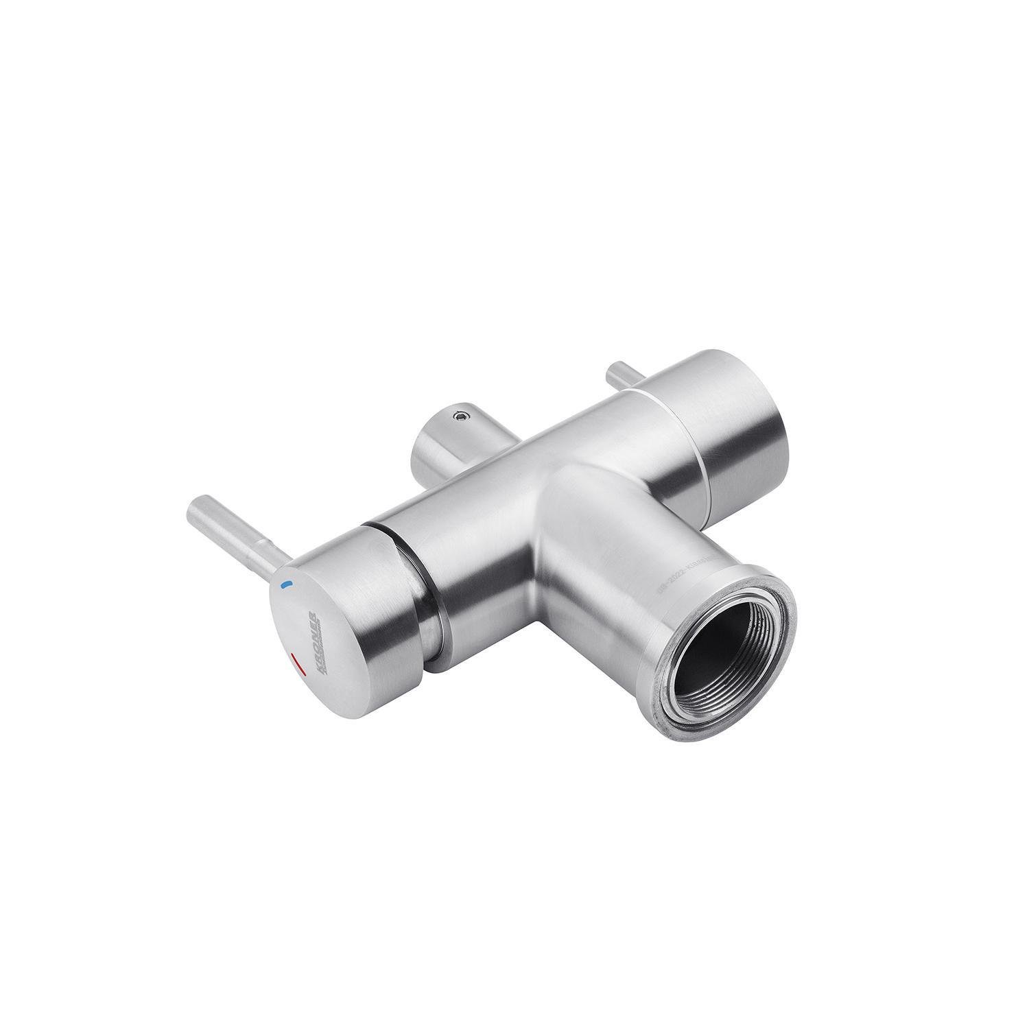 Змішувач для кухні Kroner KRM Edelstahl Klassisch ESG03815WHI CV027935 (38106) - фото 5 Змішувач для кухні Kroner KRM Edelstahl Klassisch ESG03815WHI CV027935 (38106) - фото 5