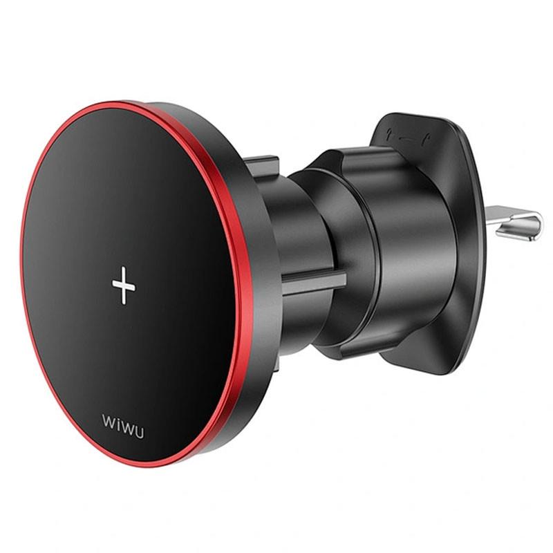 Автодержатель с беспроводным зарядным устройством WIWU CH-316 Black (00000068551_1) - фото 2