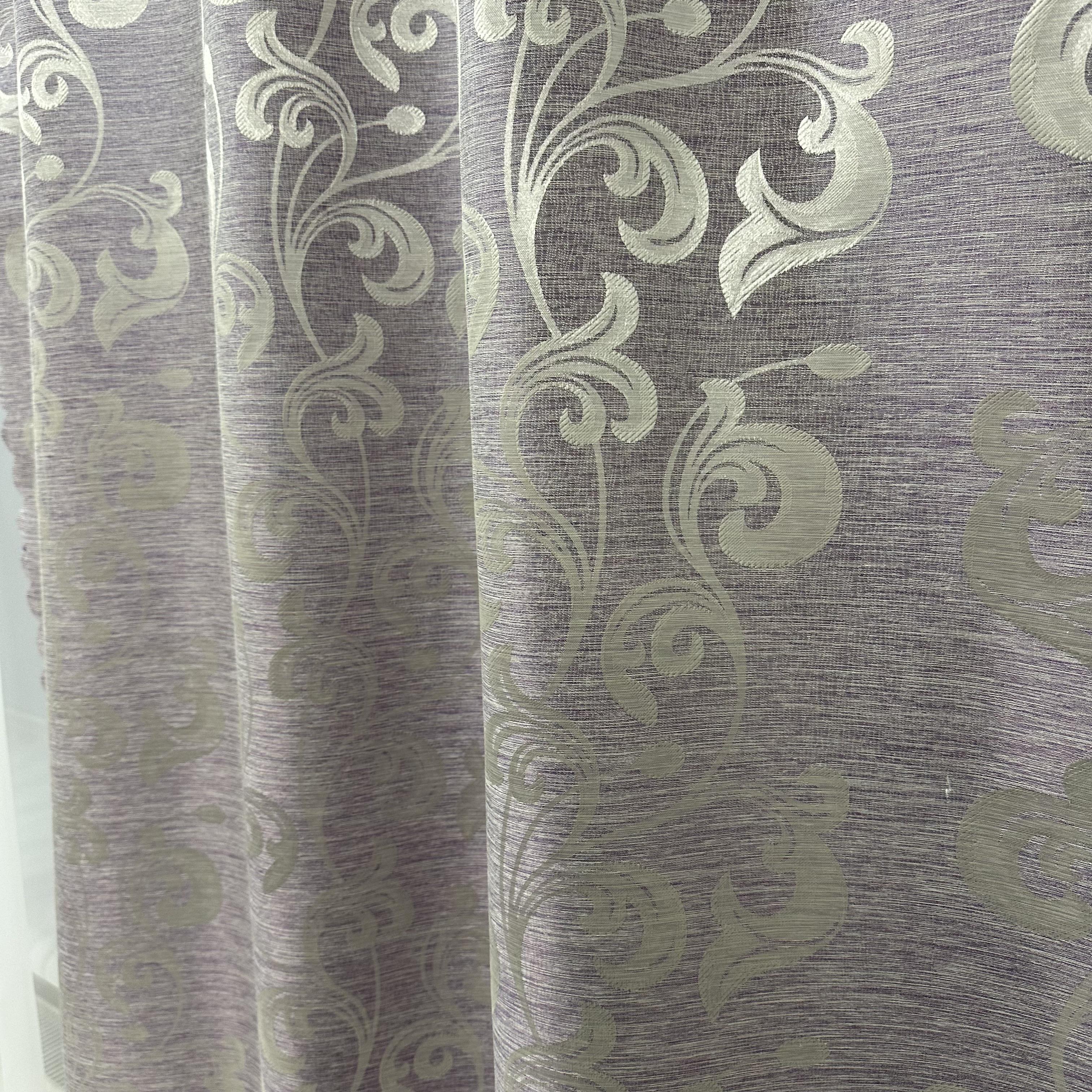 Штори Toscana жаккардові 1,5 х2, 7 м 2 шт. Бузковий (26155844) - фото 5 Штори Toscana жаккардові 1,5 х2, 7 м 2 шт. Бузковий (26155844) - фото 5