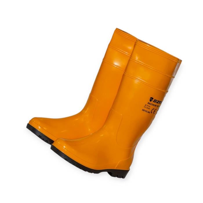 Сапоги защитные Sizam Baltimore-Light маслобензостойкие кислотно-лугостойкие ПВХ р. 37 Желтый (2684183546)