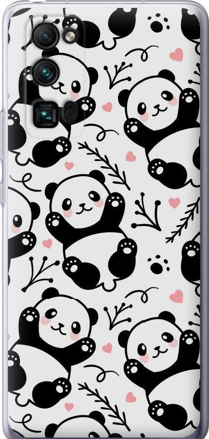 Чехол на Huawei Honor 30 Pro Панды (4318u-1920-42517)