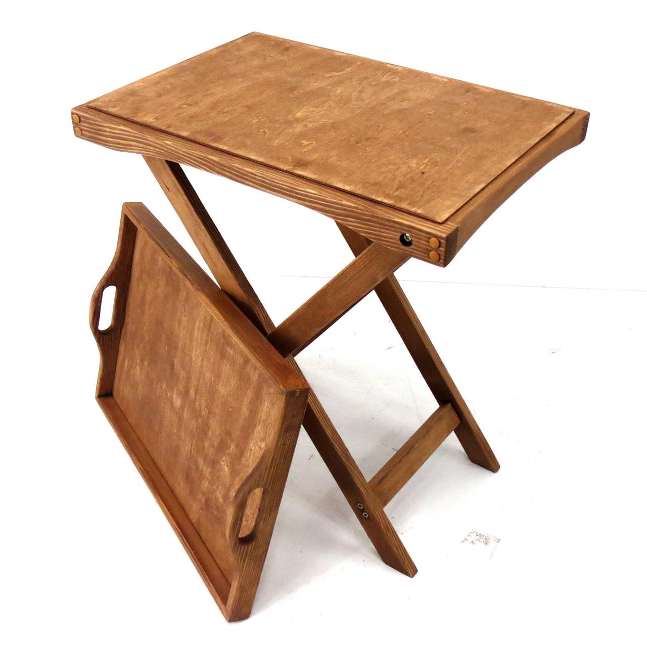 Столик раскладной из дерева Мюррей Мускат (СУН-000207) - фото 3 Столик раскладной из дерева Мюррей Мускат (СУН-000207) - фото 3