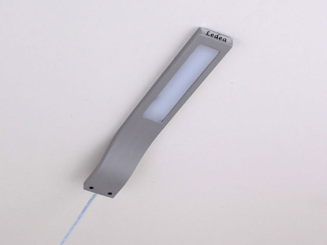 Светильник для ванной LED Aqua-World LEDEA алюминий 3W 250lm 215х30х22 мм (ЛС004.Ал)