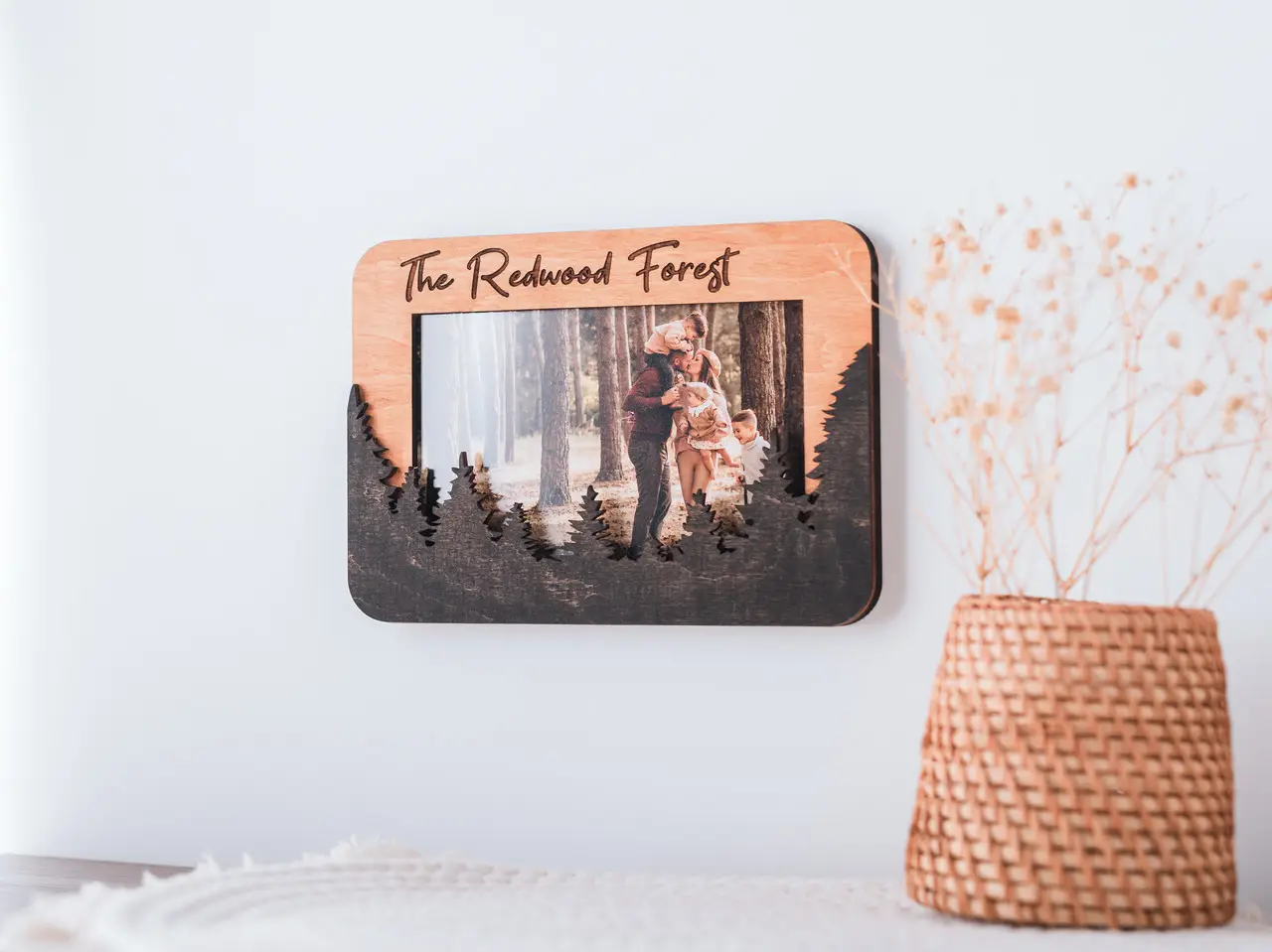 Фоторамка Ліс персоналізована горизонтальна на 1 фото Натуральний (forest_8x10_horizontal) - фото 5 Фоторамка Ліс персоналізована горизонтальна на 1 фото Натуральний (forest_8x10_horizontal) - фото 5