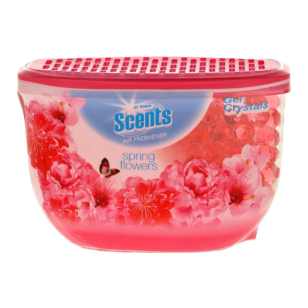 Освіжувач повітря з ароматом весняних квітів at home Scents Gel Crystals Spring Flowers 150 г
