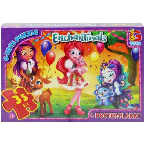 Пазли Enchantimals та постер 35 елементів (2987466569)