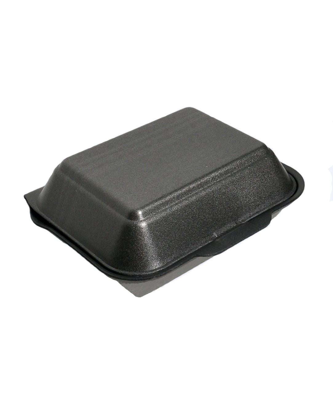 Упаковка ланч-бокс одноразовая HP-9 185х155х70 250 шт./уп. Черный