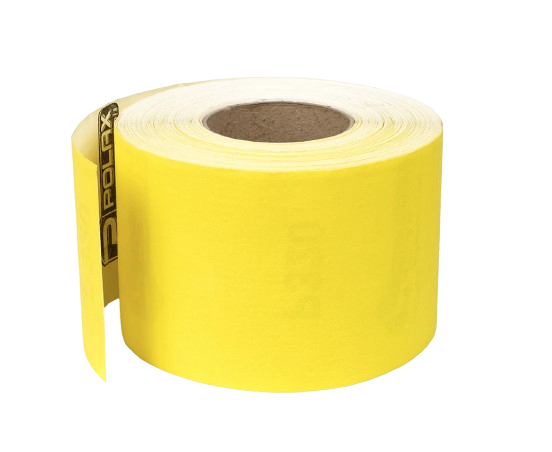 Шлифовальная кожура Polax на бумажной основе 115 мм х 50 м зерно к150 (27767660)