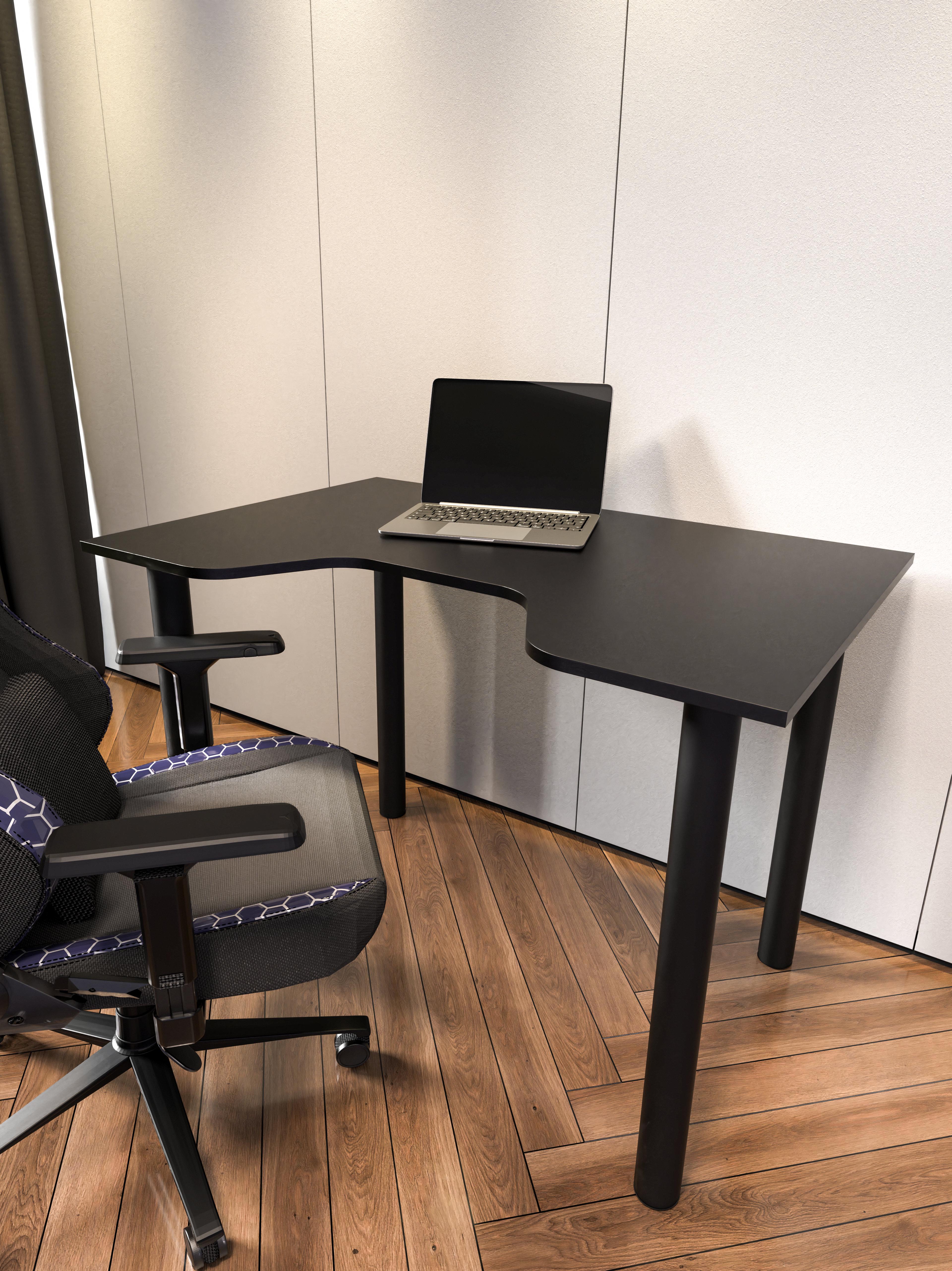 Геймерский компьютерный стол Q GAMING 100х68 см Черный (NA79)