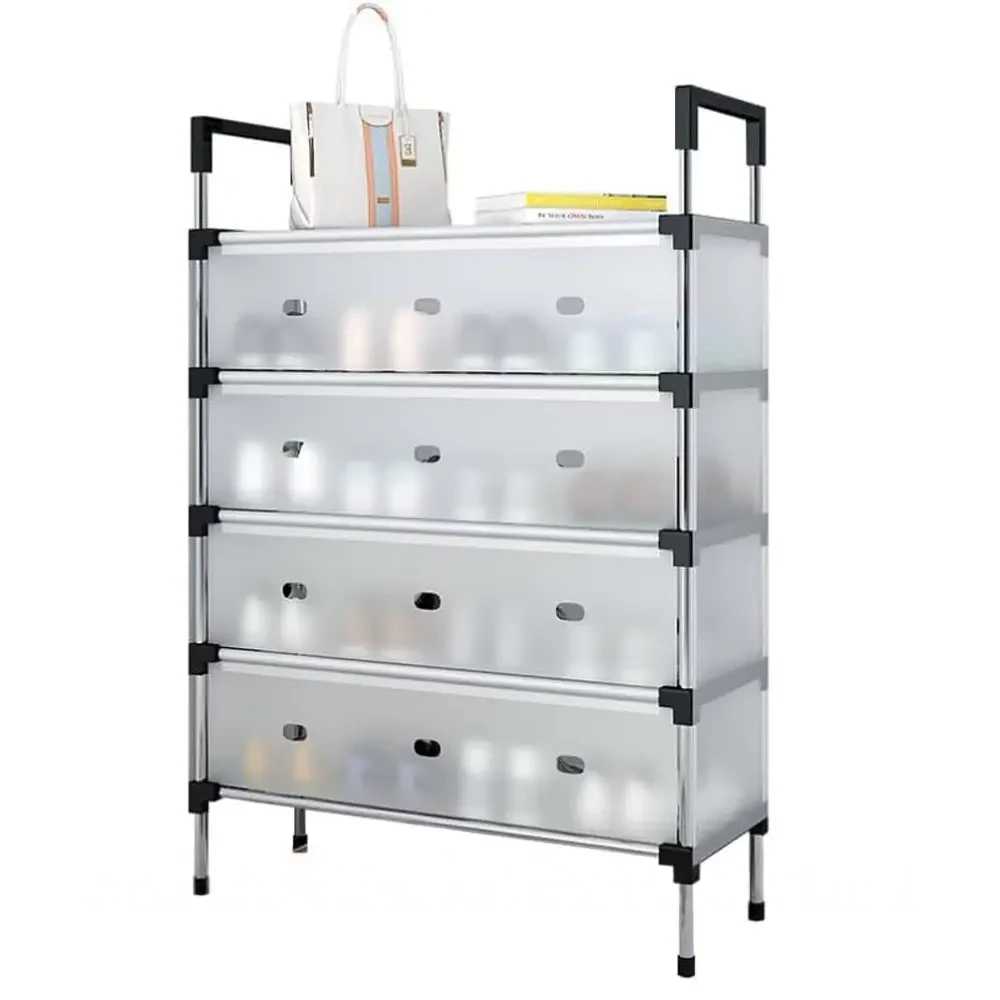 Полиця для взуття на 4 яруси 100х52х23 см