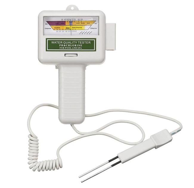 Хлорометр портативный РН-метр PC-101 для бассейна СПА Белый