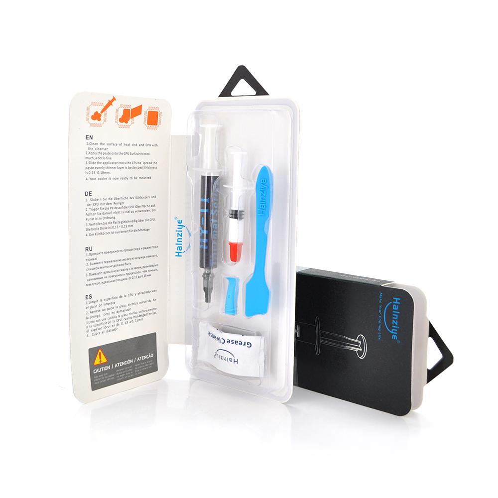 Термопаста професійна HY T1 шприц теплопровідність 8,3 Вт мК 2 г Сірий (YUT_V810)