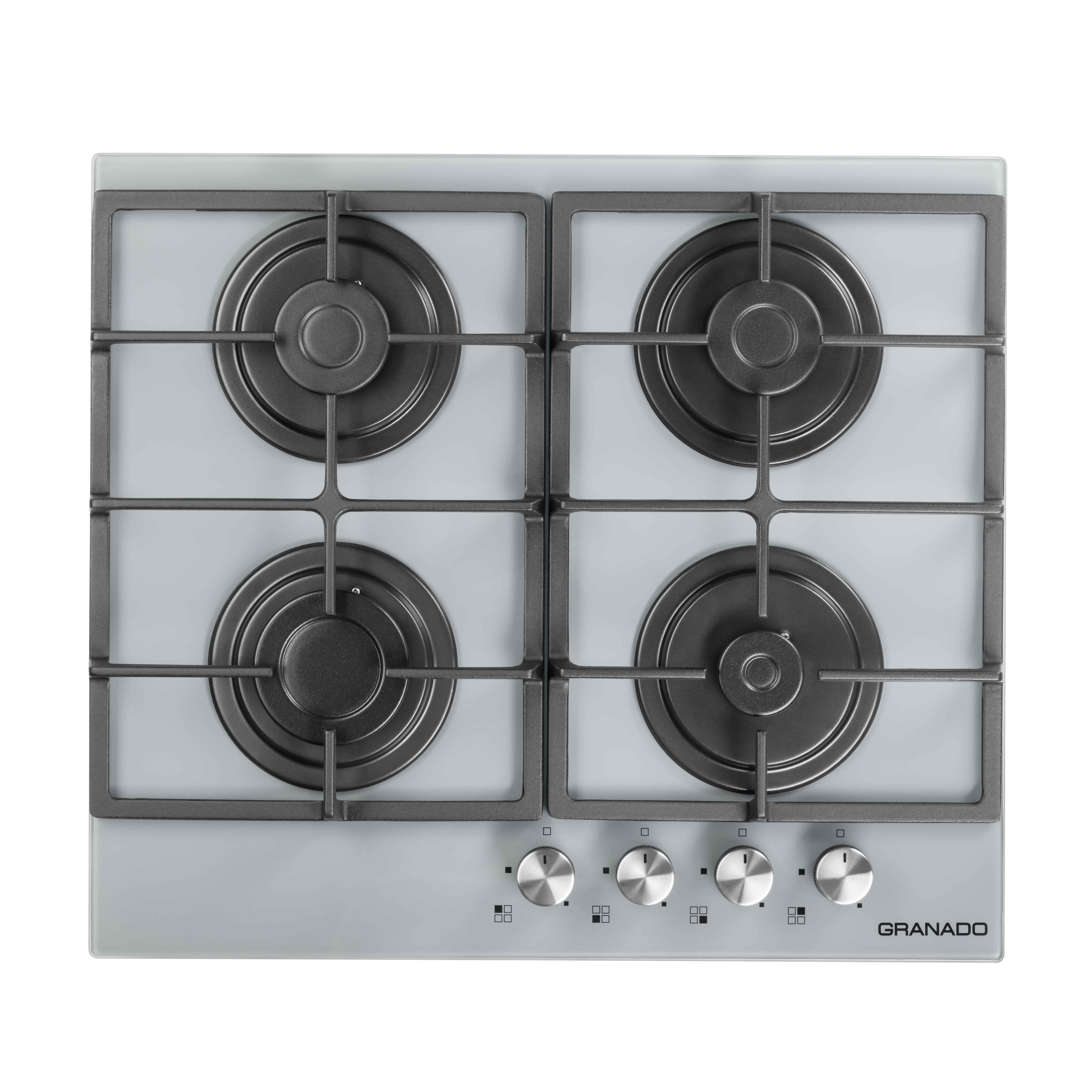 Комплект Granado духова шафа електрична GEO 62-1310 Grafito та варильна поверхня газова GGH 62-104 Grafito glass - фото 14
